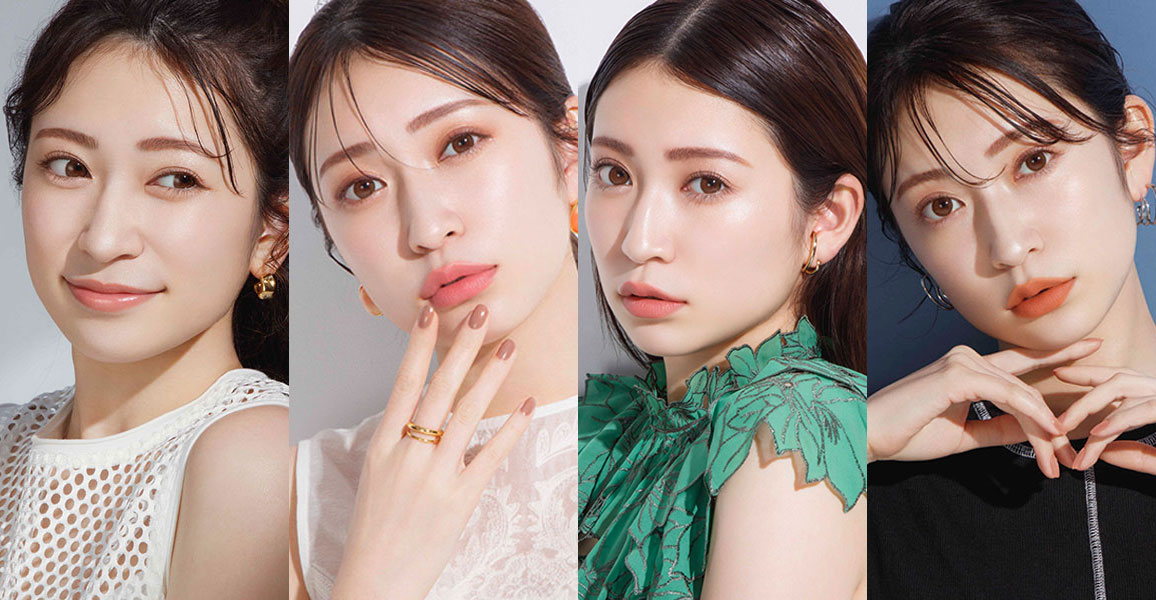 b idol Japan The Eye Palette 4-Color Eyeshadow R (8g/.27oz
